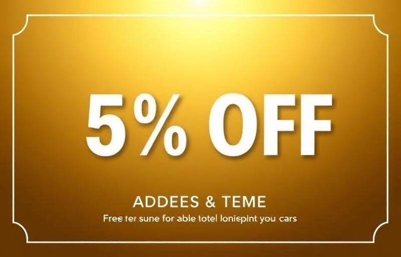HOTELS5 5% 할인코드